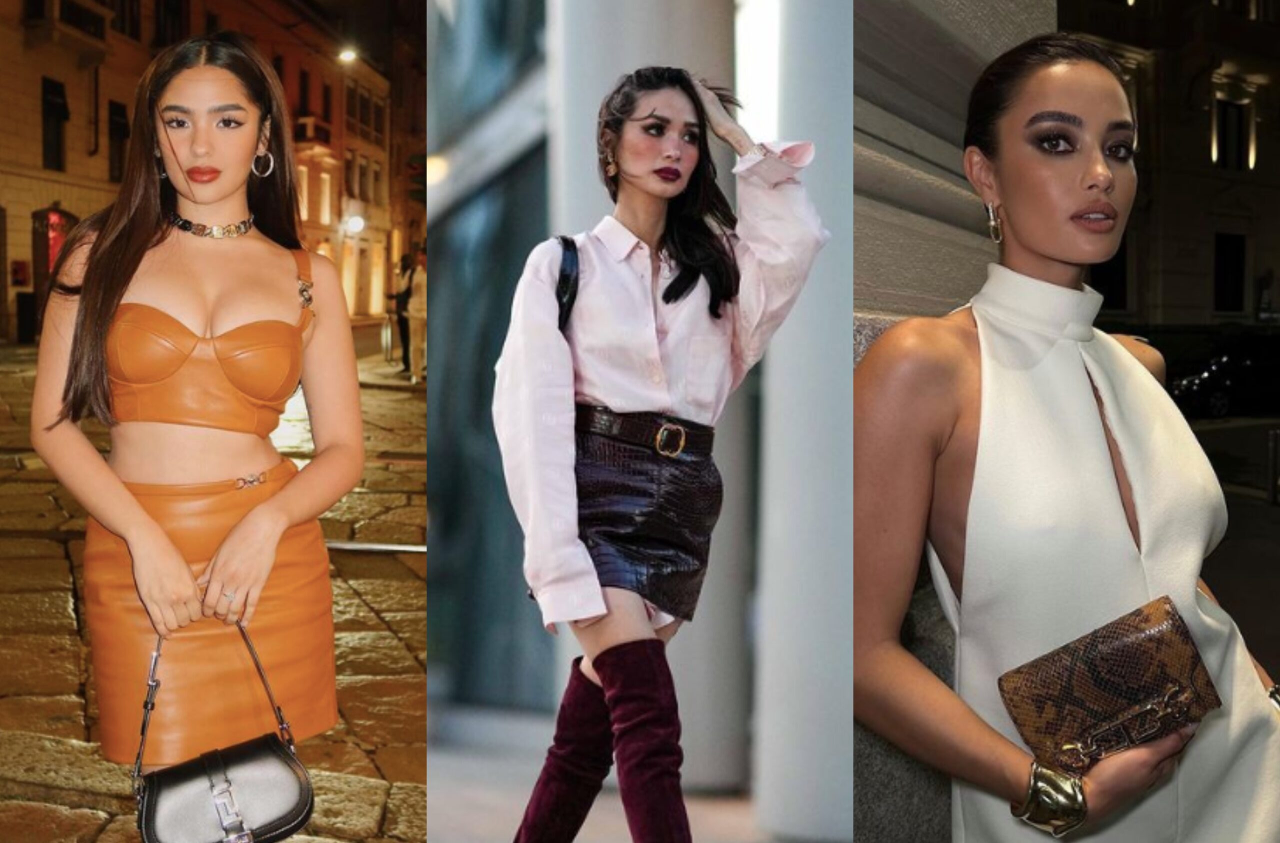 SLAY! These Filipino celebrities served looks at Milan Fashion