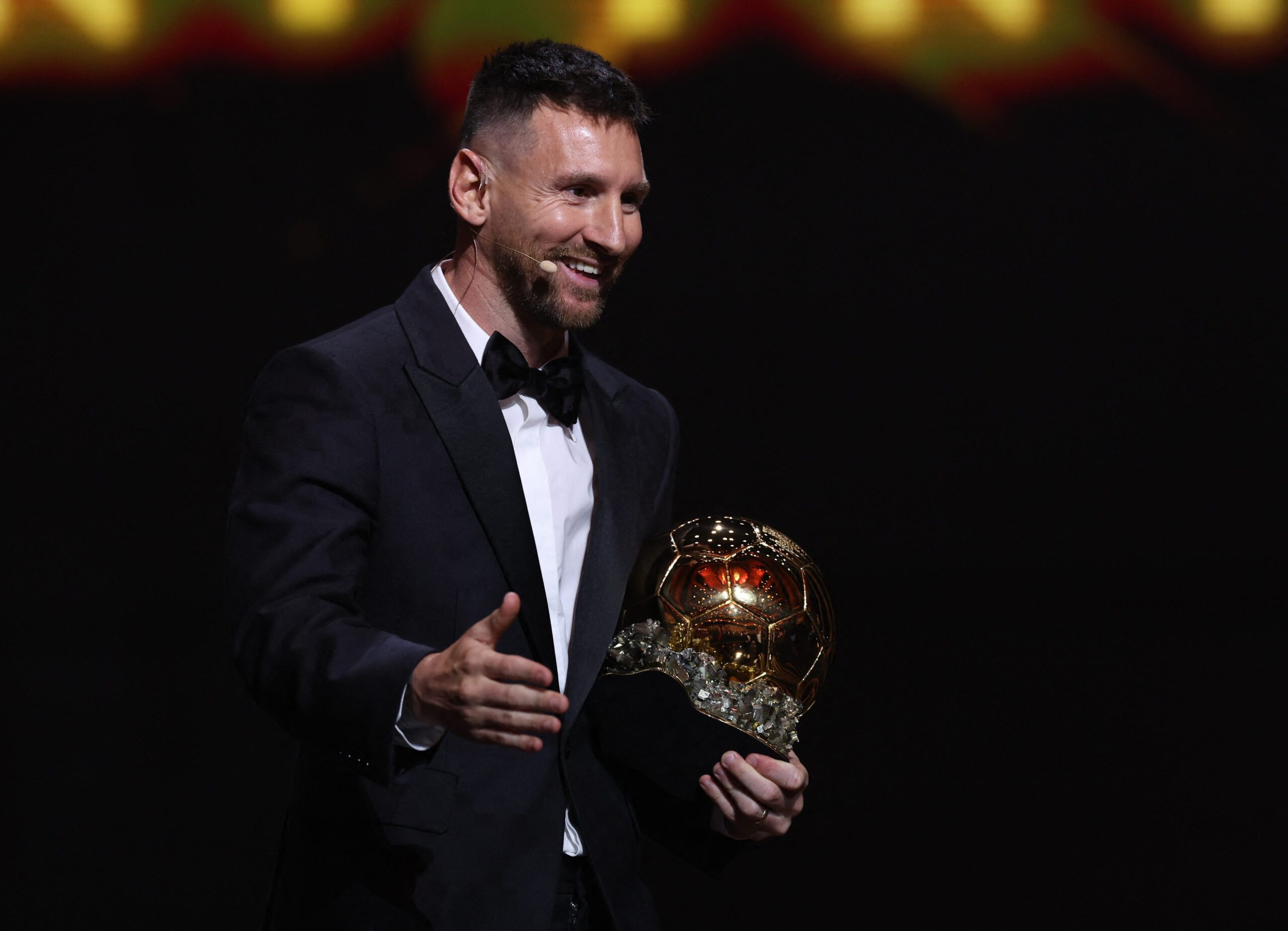 Rare air Lionel Messi wins record eighth Ballon d'Or for best player