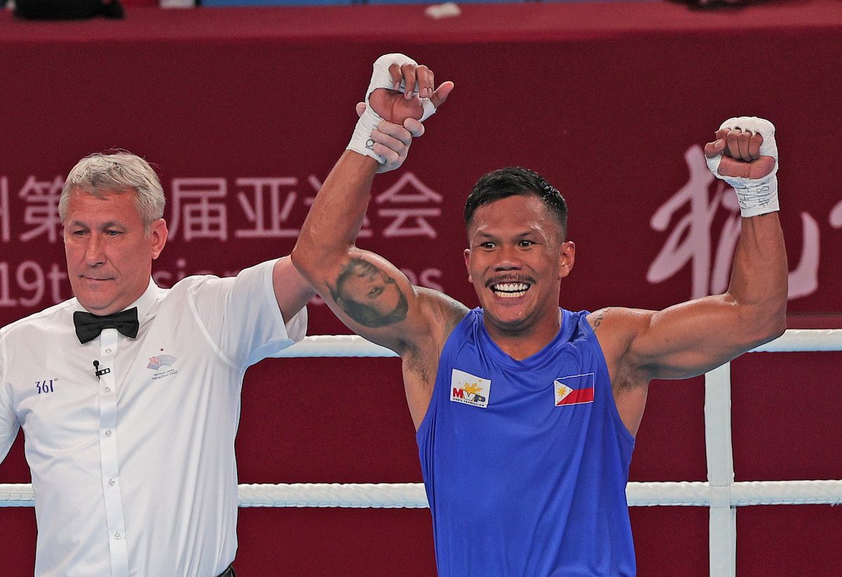 Eumir Marcial KOs Thai foe for guaranteed Asian Games medal