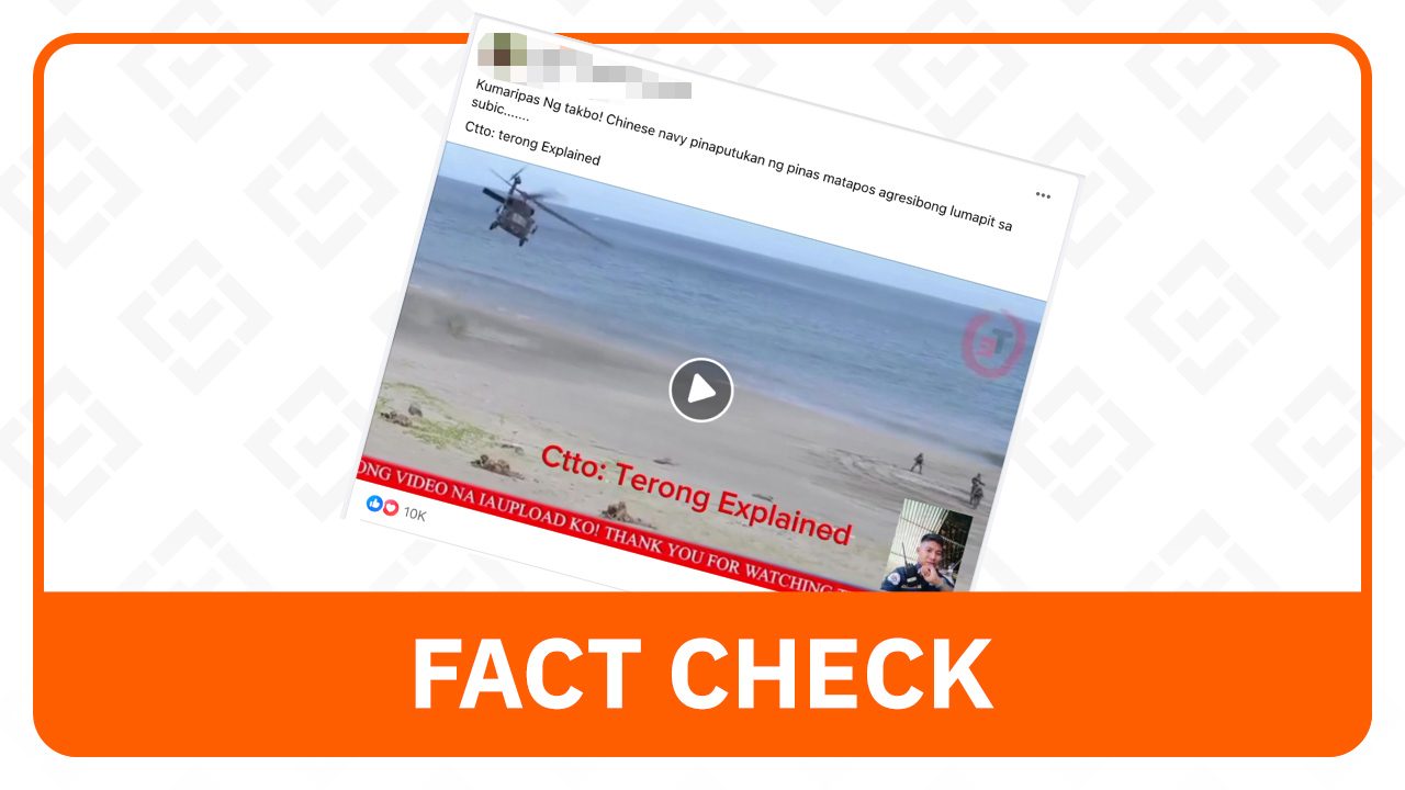 FACT CHECK: PH did not fire warning shots vs Chinese ships off Subic