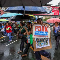 Under new law, teachers get supply allowance of up to P10,000 per year