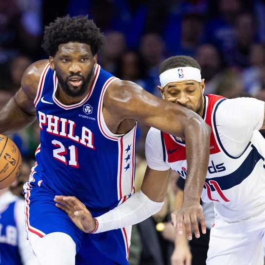 Joel Embiid calls new Sixers’ ‘Big 3’ with Paul George, Tyrese Maxey ‘amazing’