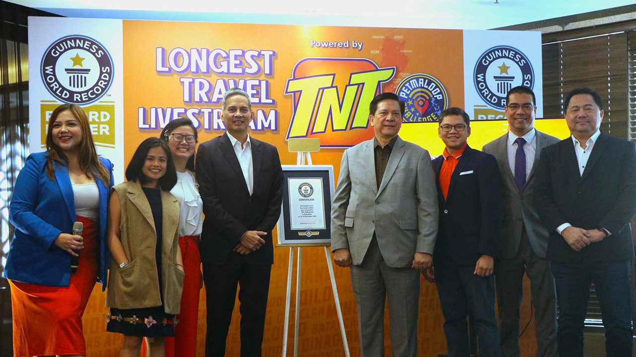 PH sets Guinness World Record for Longest Travel Livestream