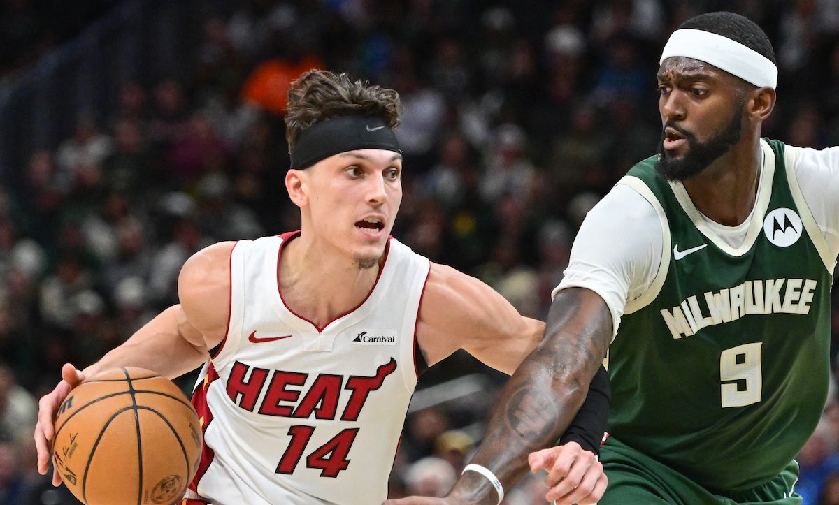 Heat guard Tyler Herro out with ankle sprain