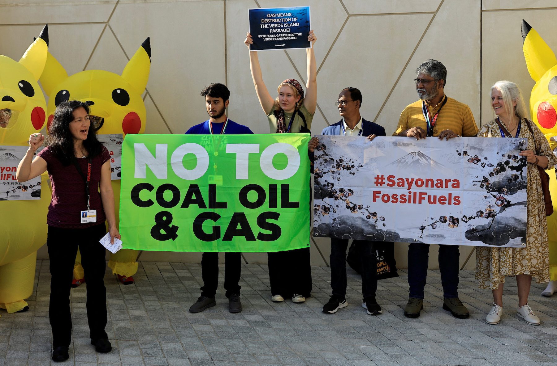 Green groups at COP28 demand US halt support for LNG