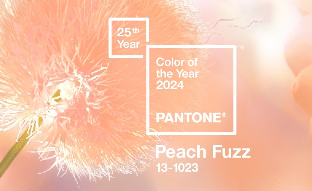 'Peach Fuzz' is Pantone's 2024 Color of the Year