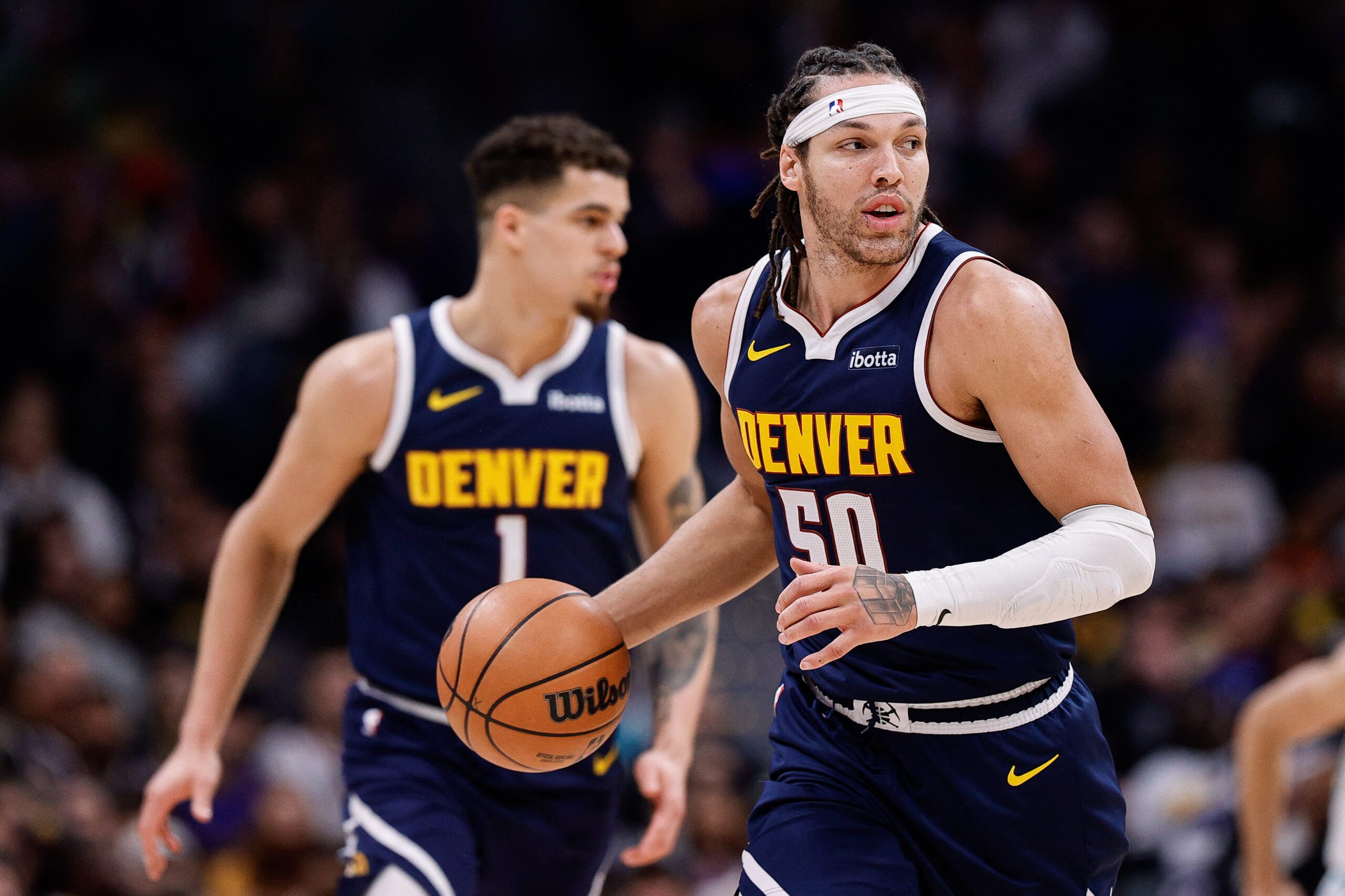 Aaron Gordon returns from dog bite injury as NBA champion Nuggets rout