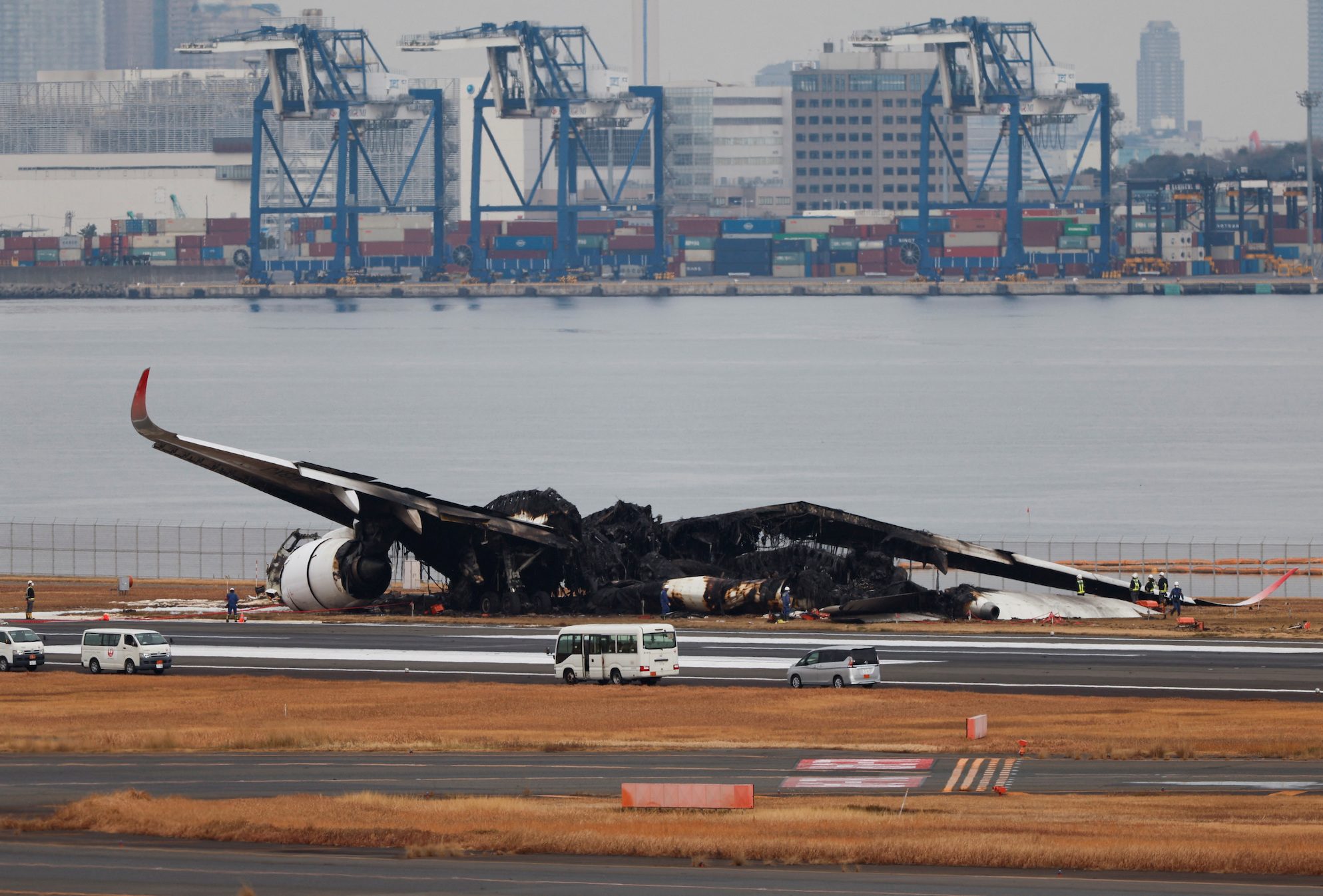 ‘It was a miracle’: How passengers escaped a JAL fireball in Tokyo