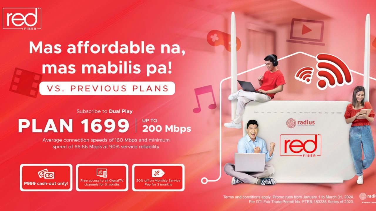 Are you RED-y? RED Fiber launches faster, cheaper plans you can’t resist
