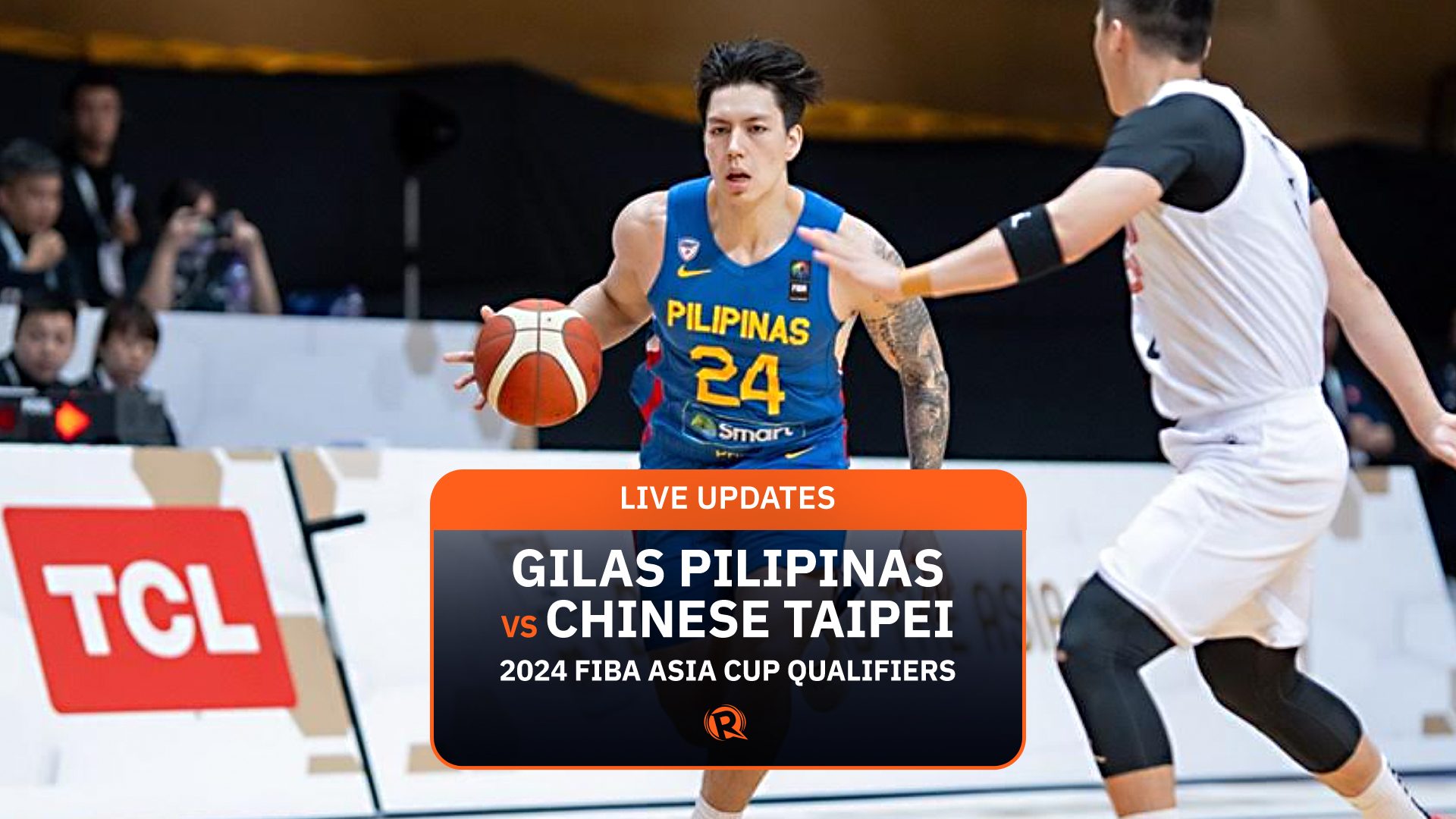 LIVE UPDATES: Philippines vs Chinese Taipei – FIBA Asia Cup Qualifiers