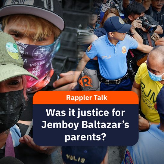 Rappler Talk: Was it justice for Jemboy Baltazar’s parents?