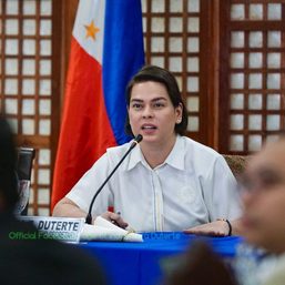 Sara Duterte on viral video of irate teacher: She’s just human, no penalties for her