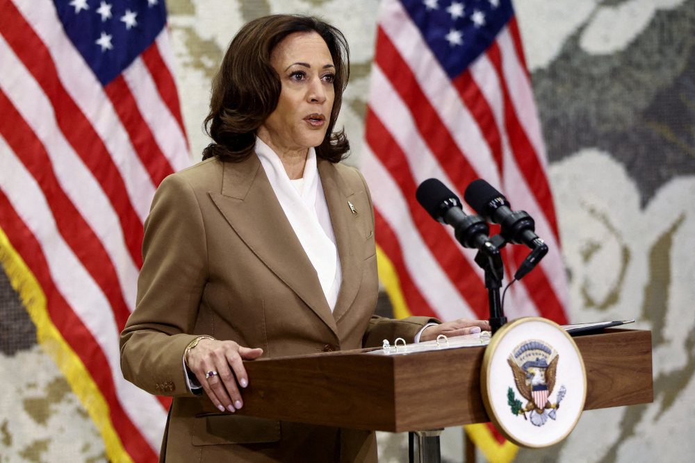 US VP Harris urges Hamas to agree to an immediate ceasefire, pushes Israel on aid to Gaza