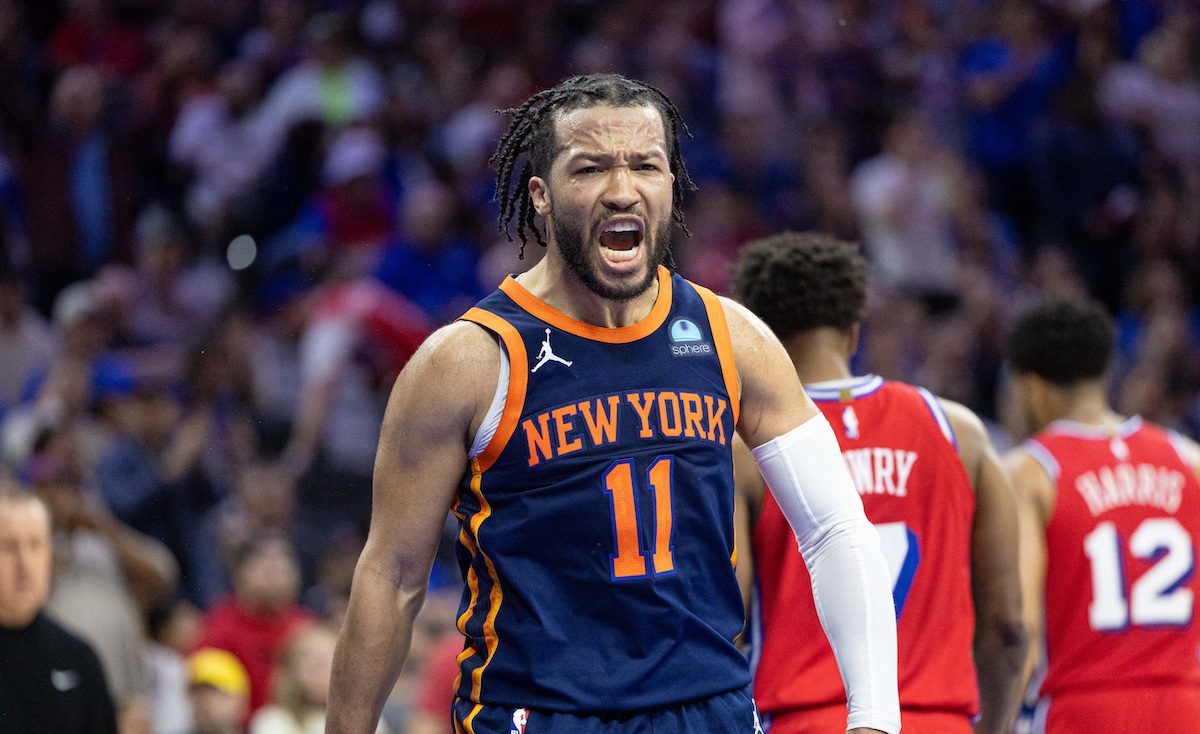 Jalen Brunson sets franchise playoff record as Knicks edge 76ers for 3-1 lead