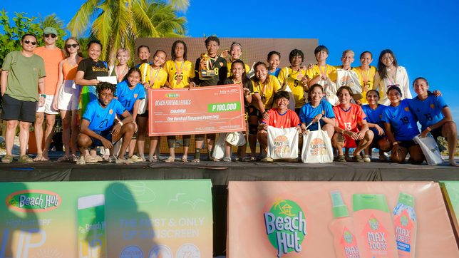 Beach Hut Sunscreen builds platform for Filipina dreams with pioneer Beach Hut Women’s Beach Football Festival