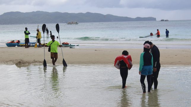 Philippine Coast Guard cancels RoRo operations; sea sports transferred to Bulabog Beach
