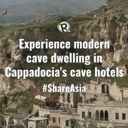 WATCH: Experience modern cave dwelling in Cappadocia’s cave hotels