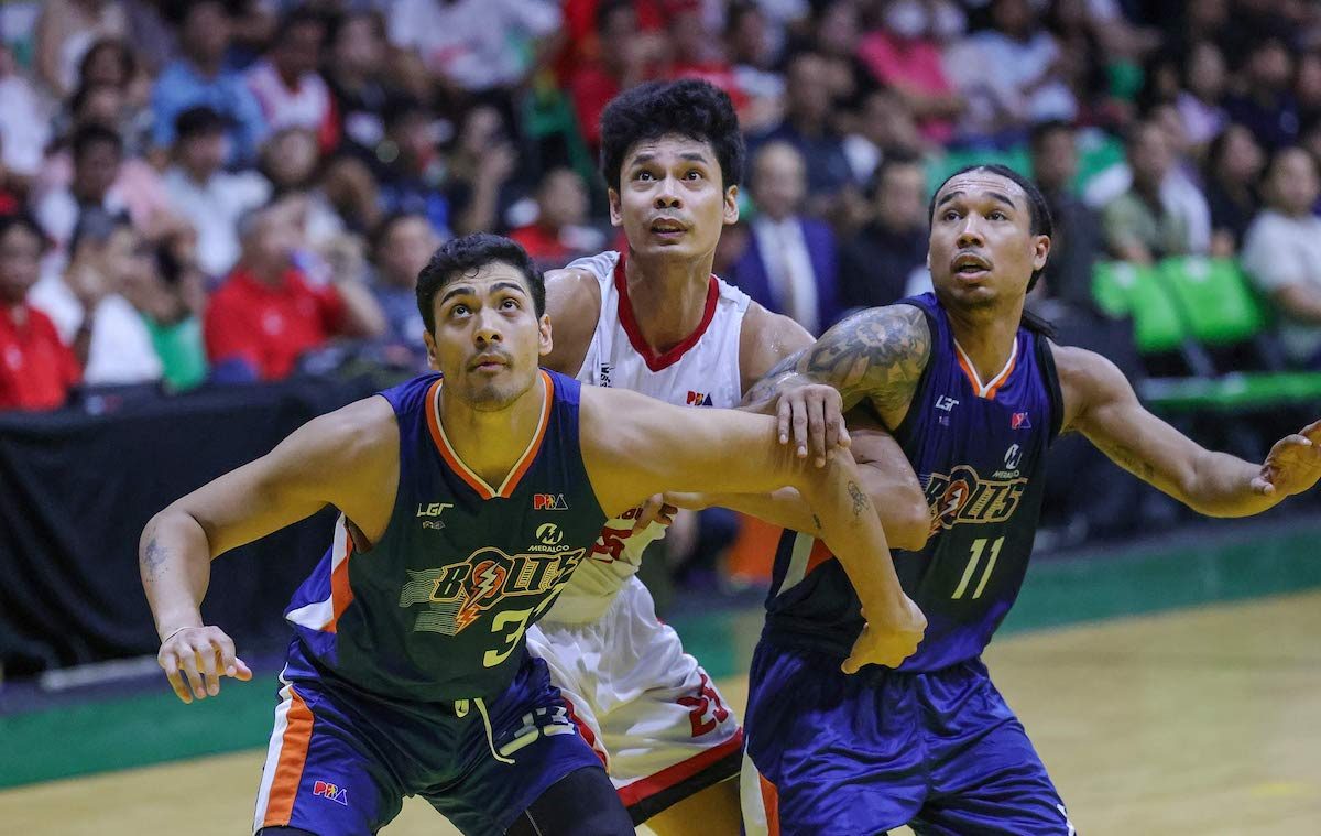 Emphasis on strong finish as Meralco nearly blows big lead vs Ginebra in Game 3 win