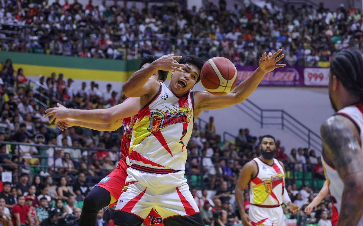 No to complacency: San Miguel not thinking of semis sweep after outlasting Rain or Shine in Game 3