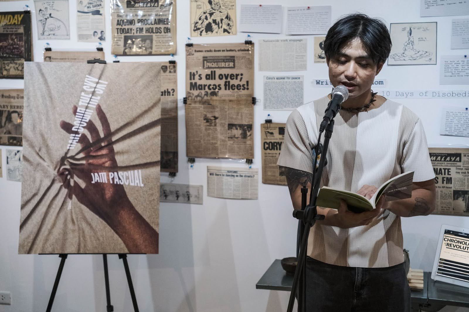 INTERVIEW: In ‘Nail Down the Sky,’ poet Jam Pascual redirects grief to the page
