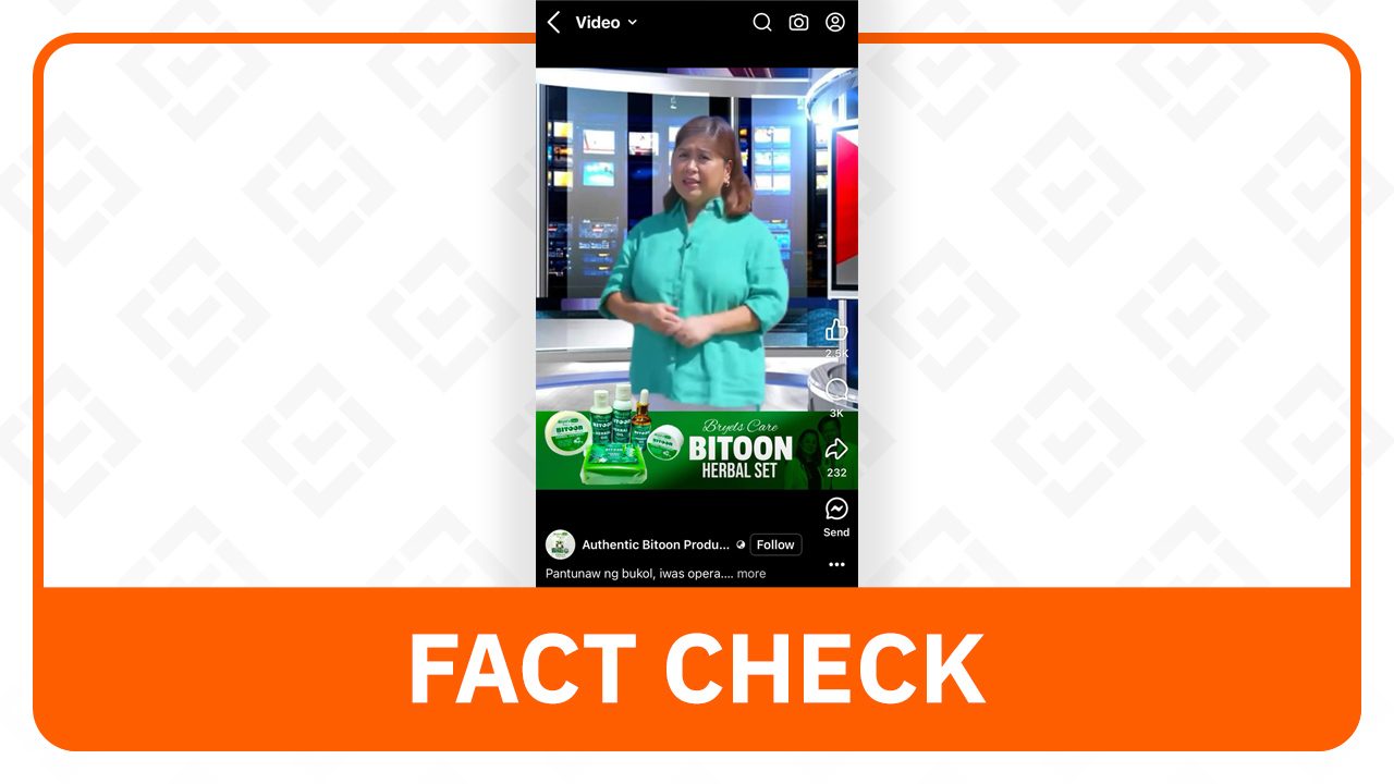 FACT CHECK: Jessica Soho ad for cyst and tumor ‘cure’ is AI-generated