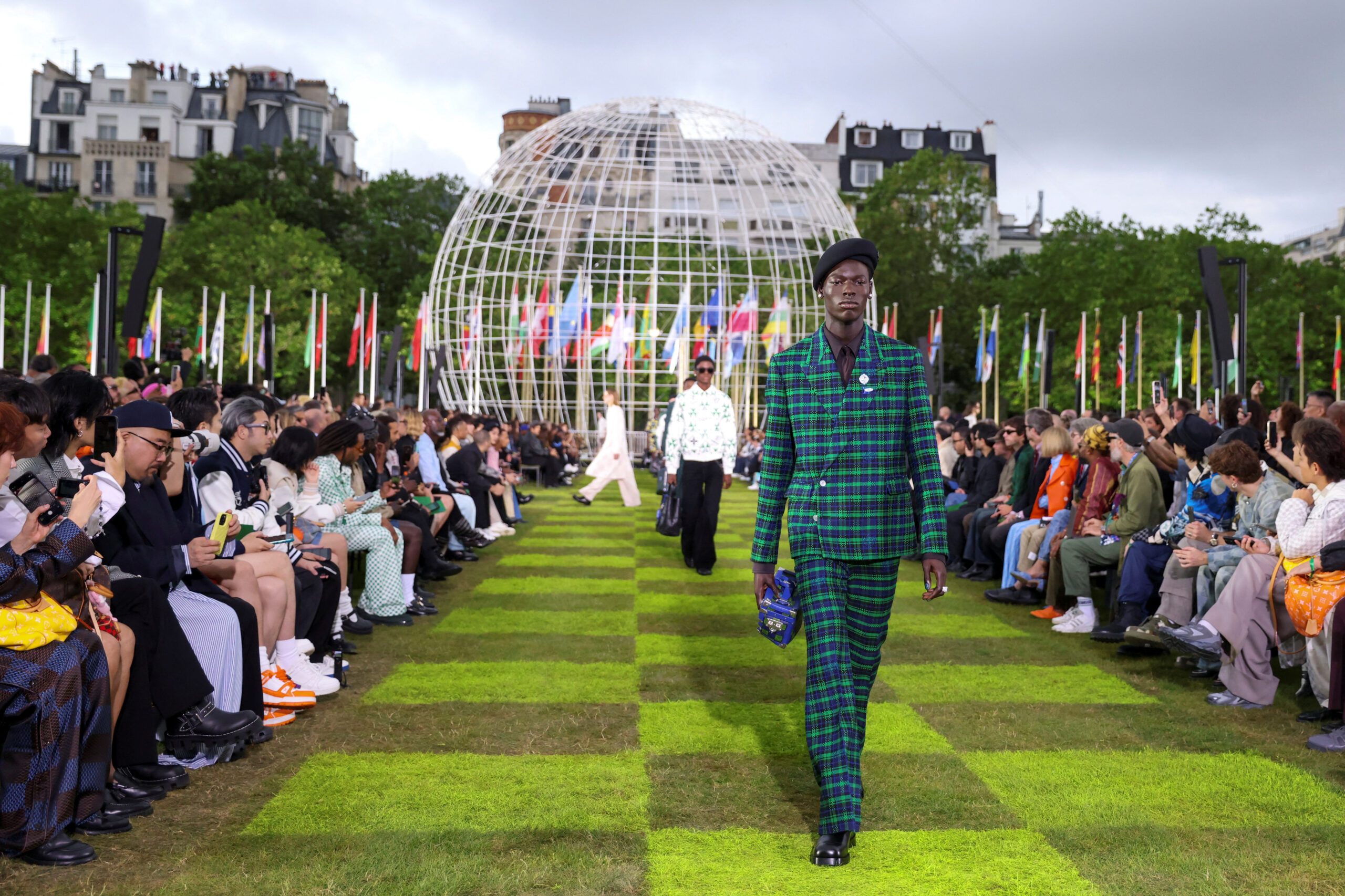 Pharrell Williams kicks off Paris Fashion Week with Louis Vuitton show