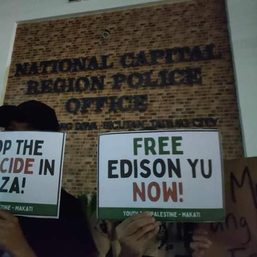 Groups call for release of detained pro-Palestinian protester in Bicutan