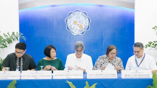Ateneo universities launch Zamboanga Peninsula’s first master of laws program 