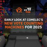 WATCH: Early look at Comelec’s new vote counting machines for 2025