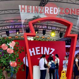 A really good weekend: Heinz threw a Pinoy-style palaro fest at the Heinz Red Zone
