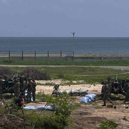 Philippine Marines hold counter-landing drills in Ilocos Norte 