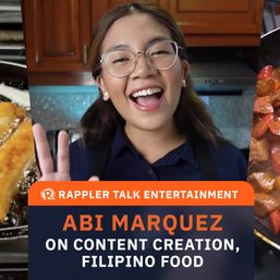 Rappler Talk Entertainment: Abi Marquez on content creation, Filipino food