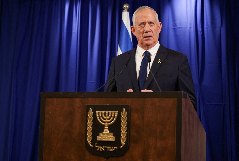 Israeli centrist minister Benny Gantz quits Netanyahu government