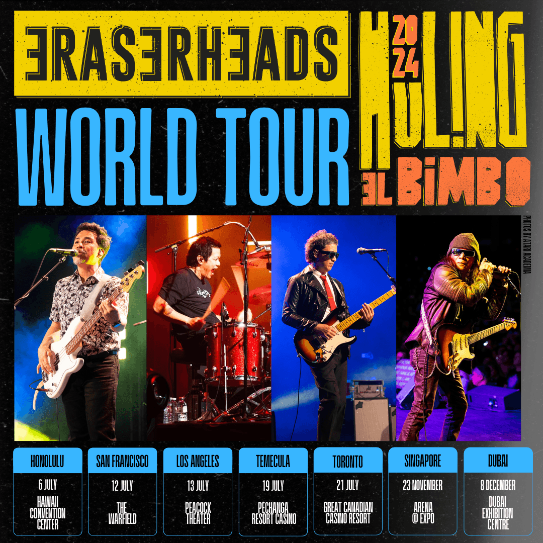 Eraserheads world tour