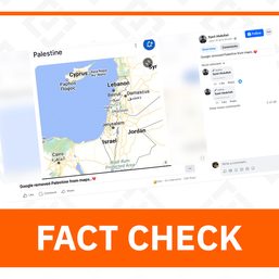 FACT CHECK: Palestine not ‘removed’ from Google Maps