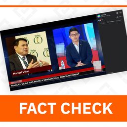 FACT CHECK: Manny Villar investment scheme ad is AI-manipulated