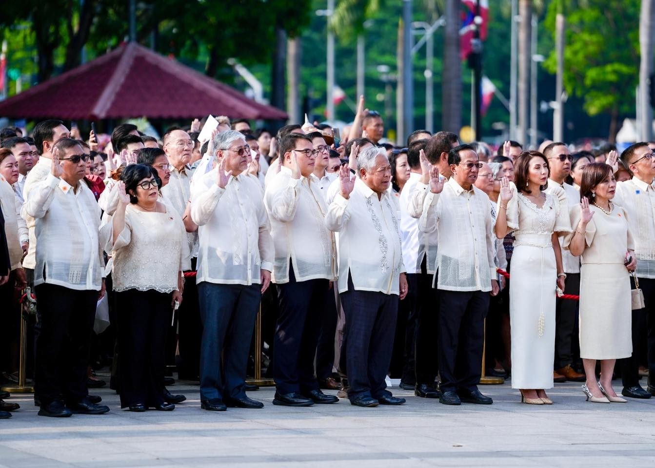 Have Marcos and his Cabinet memorized the Bagong Pilipinas hymn and pledge?