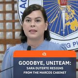 Goodbye, Uniteam: VP Sara Duterte resigns from the Marcos Cabinet