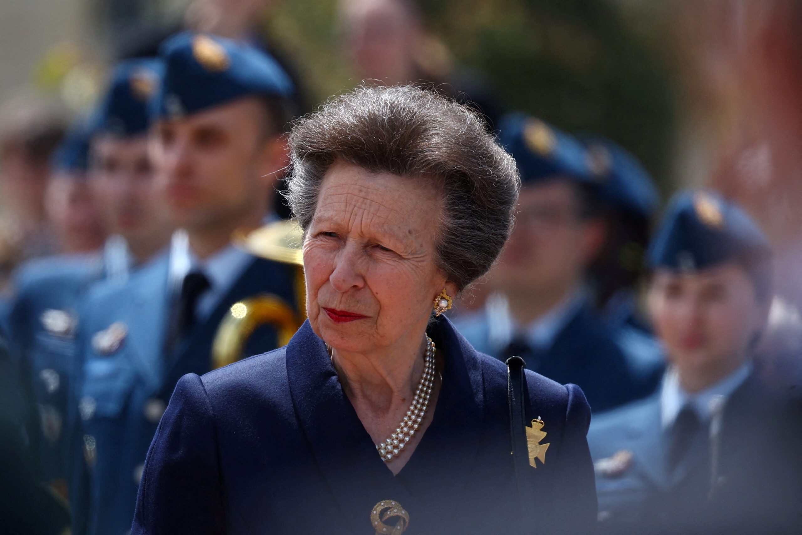 Britain’s Princess Anne in hospital with head injury