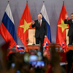 Visiting Vietnam, Putin seeks new ‘security architecture’ for Asia