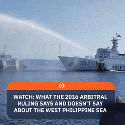 WATCH: What the 2016 arbitral ruling says and doesn’t say about the West Philippine Sea