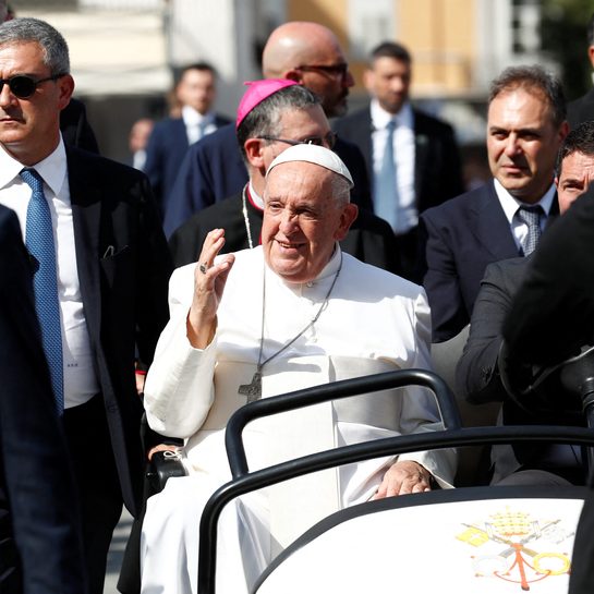 Democracy is in bad health, Pope Francis says