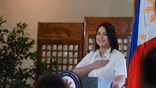 Sara Duterte says PNP removes 75 cops from her security detail