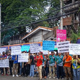 Cagayan de Oro protesters disrupt traffic, tell LWUA men to keep off water district