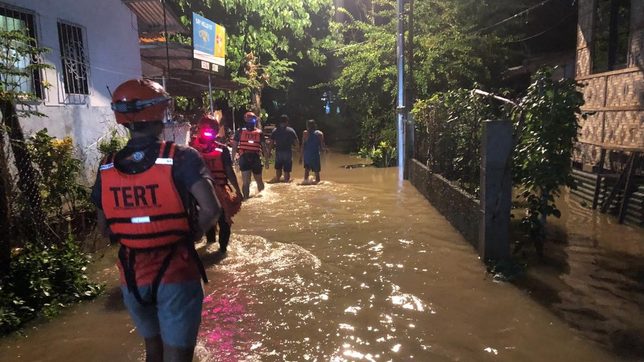 Floods force 200 families to flee homes in 5 villages in Davao