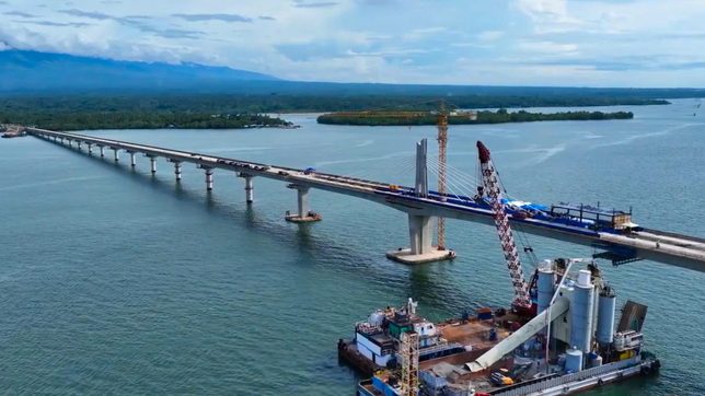 Excitement builds as Mindanao’s longest sea-crossing bridge nears completion