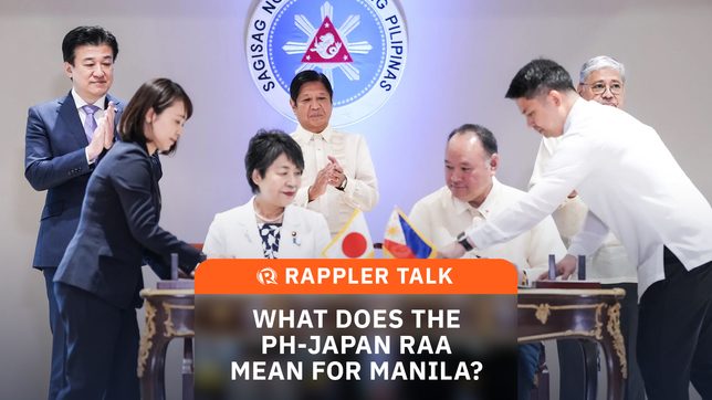 Rappler Talk: What does the PH-Japan RAA mean for Manila?