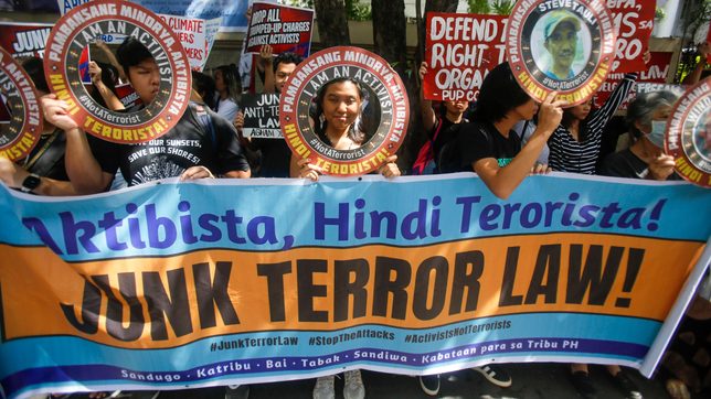 Court junks charges vs Cebu anti-terror law rally protesters