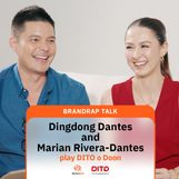 WATCH: Dingdong Dantes and Marian Rivera-Dantes play DITO o Doon