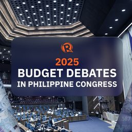 LIVE UPDATES: Debates on the 2025 Philippine national budget